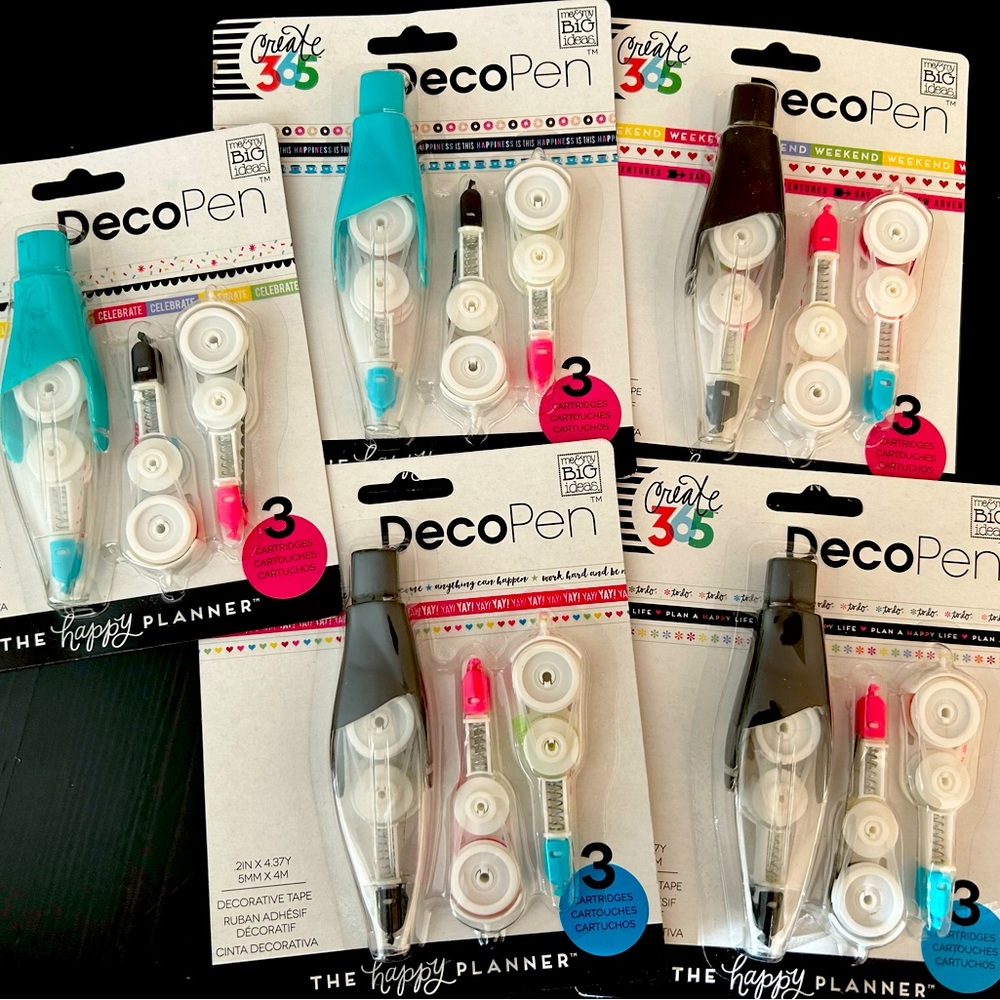 The Happy Planner - DECO Pens - qty 5